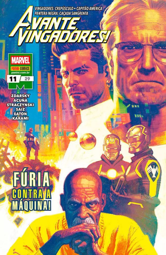 Capa de Avante, Vingadores! (2022) Vol. 11/29