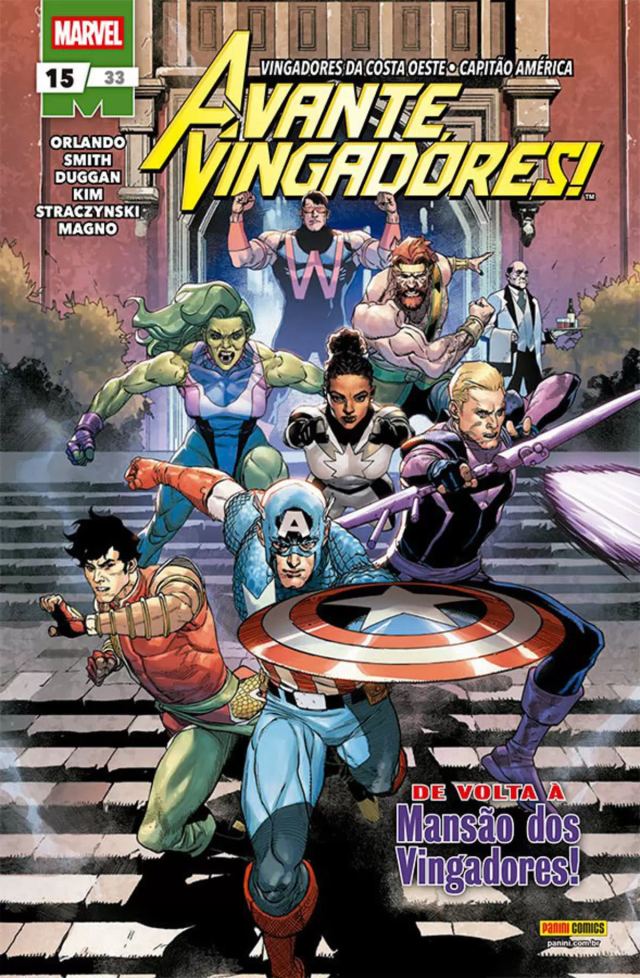 Capa de Avante, Vingadores! (2022) Vol. 15/33