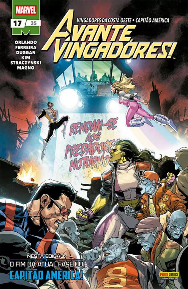 Capa de Avante, Vingadores! (2022) Vol. 17/35