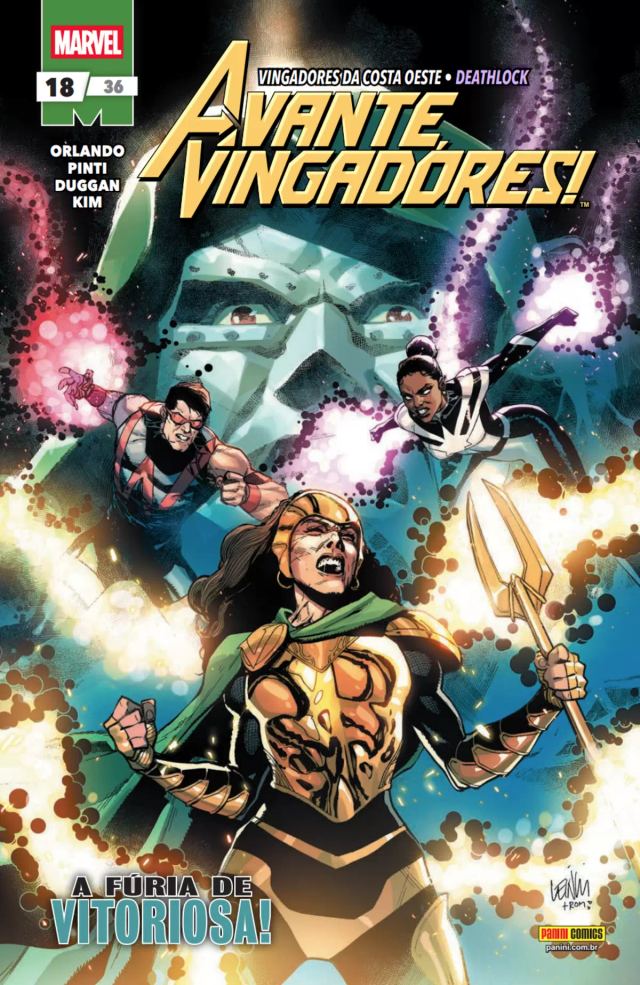 Capa de Avante, Vingadores! (2022) Vol. 18/36