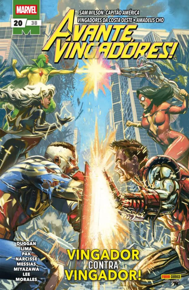 Capa de Avante, Vingadores! (2022) Vol. 20/38