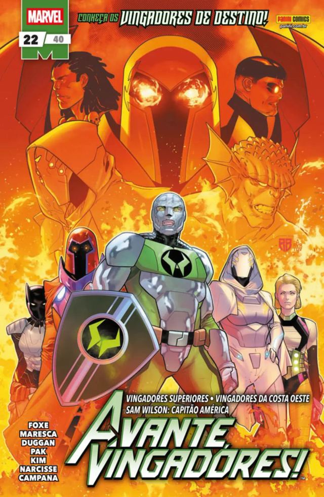 Capa de Avante, Vingadores! (2022) Vol. 22/40