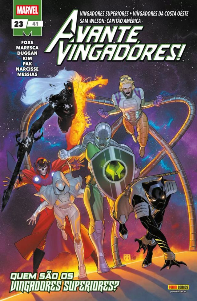 Capa de Avante, Vingadores! (2022) Vol. 23/41
