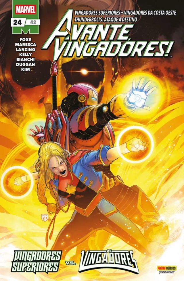 Capa de Avante, Vingadores! (2022) Vol. 24/42