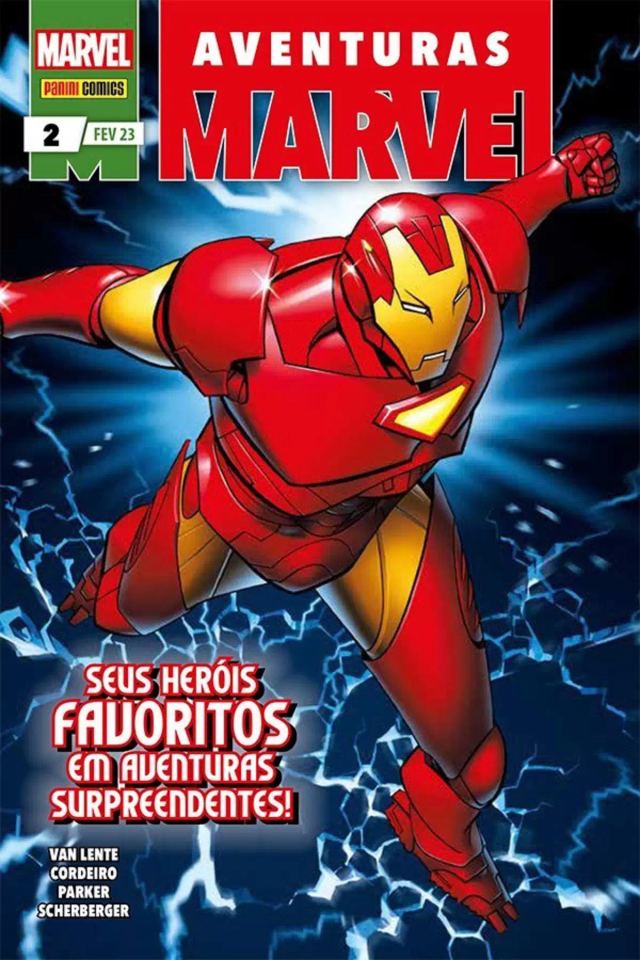 Capa de Aventuras Marvel 02