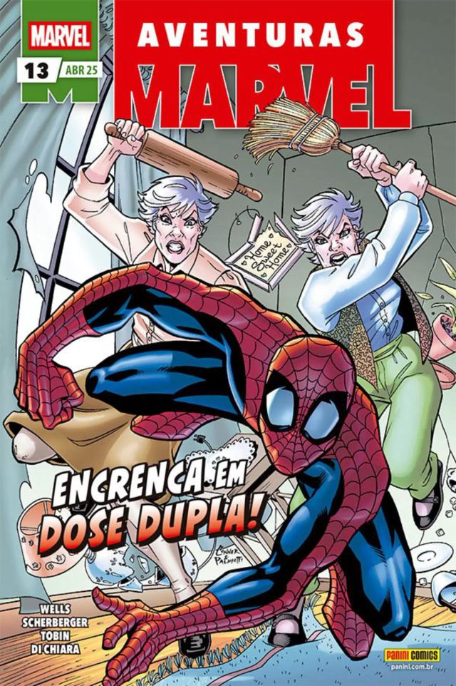 Capa de Aventuras Marvel 13