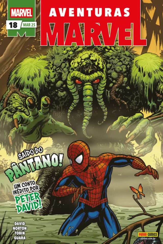 Capa de Aventuras Marvel 18