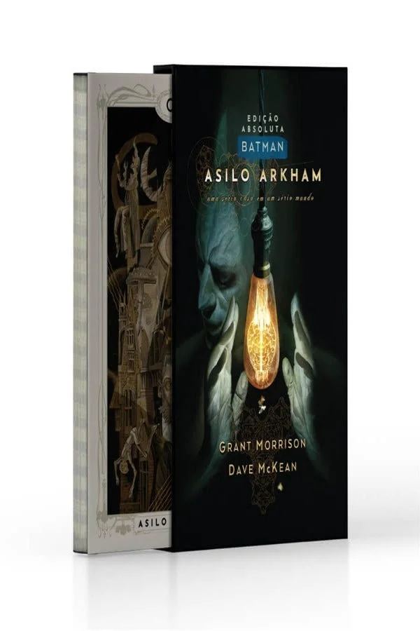 Capa de Batman: Asilo Arkham - Edição Absoluta