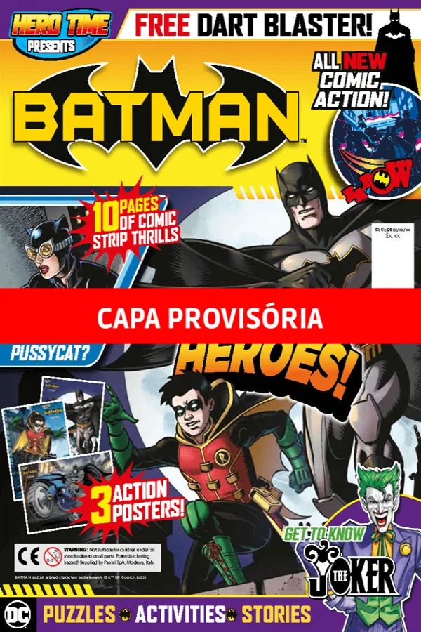 Capa de Batman Magazine Vol. 1