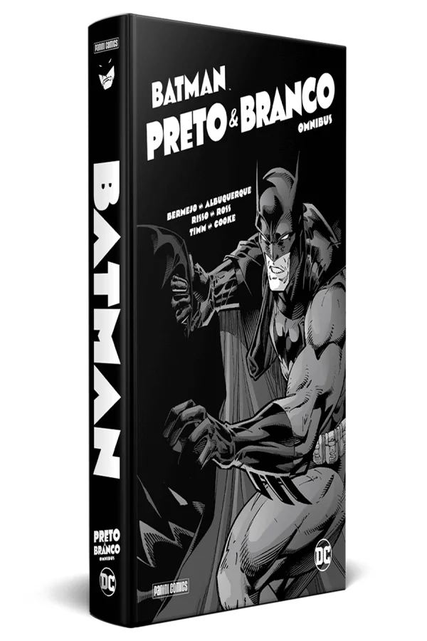 Capa de Batman: Preto E Branco