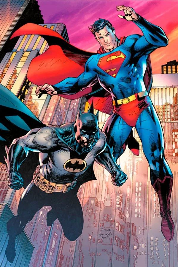 Capa de Batman/Superman: Os Melhores Do Mundo Vol. 1 - Capa Variante CCXP