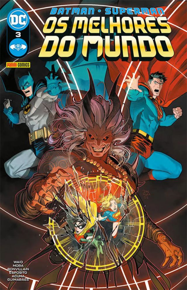 Capa de Batman/Superman: Os Melhores Do Mundo Vol. 3