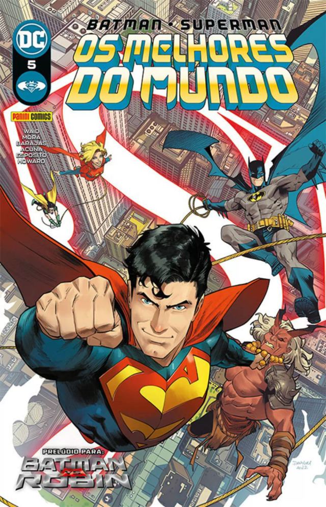 Capa de Batman/Superman: Os Melhores Do Mundo Vol. 5