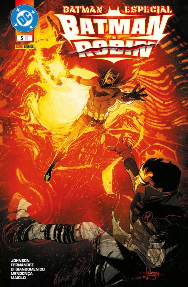 Capa de Batman Especial 05/18 - Batman E Robin Vol. 5