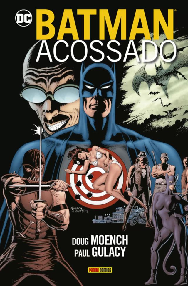 Capa de Batman: Acossado