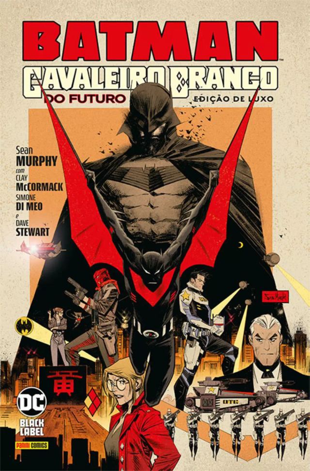 Capa de Batman: O Cavaleiro Branco Do Futuro - Edição De Luxo
