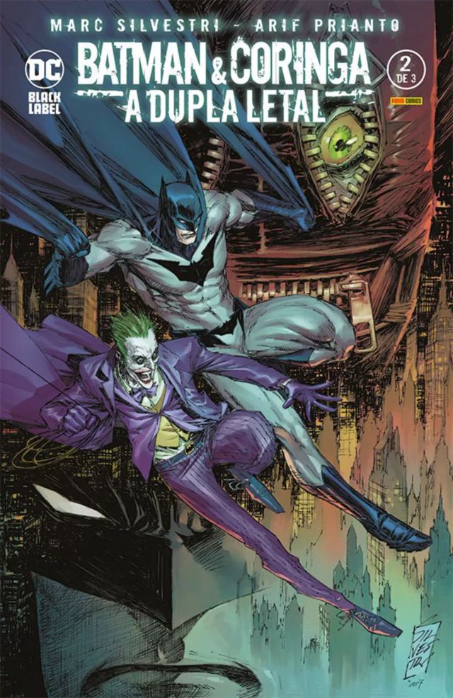 Capa de Batman & Coringa: Dupla Letal 02 (de 3)