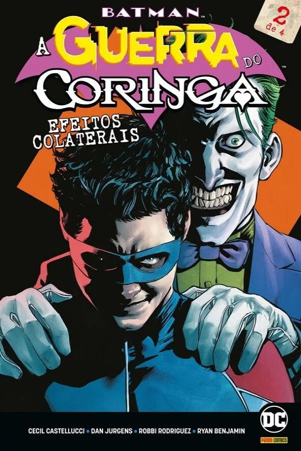 Capa de Batman: A Guerra Do Coringa - Efeitos Colaterais Vol. 2 (de 4)