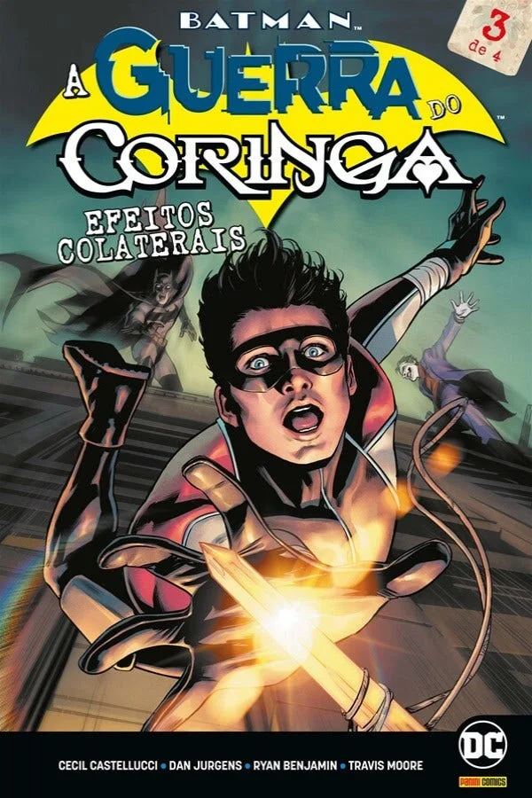 Capa de Batman: A Guerra Do Coringa - Efeitos Colaterais Vol. 3 (de 4)
