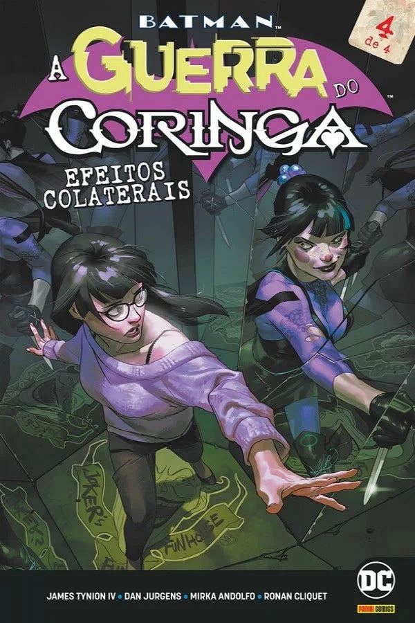 Capa de Batman: A Guerra Do Coringa - Efeitos Colaterais Vol. 4 (de 4)