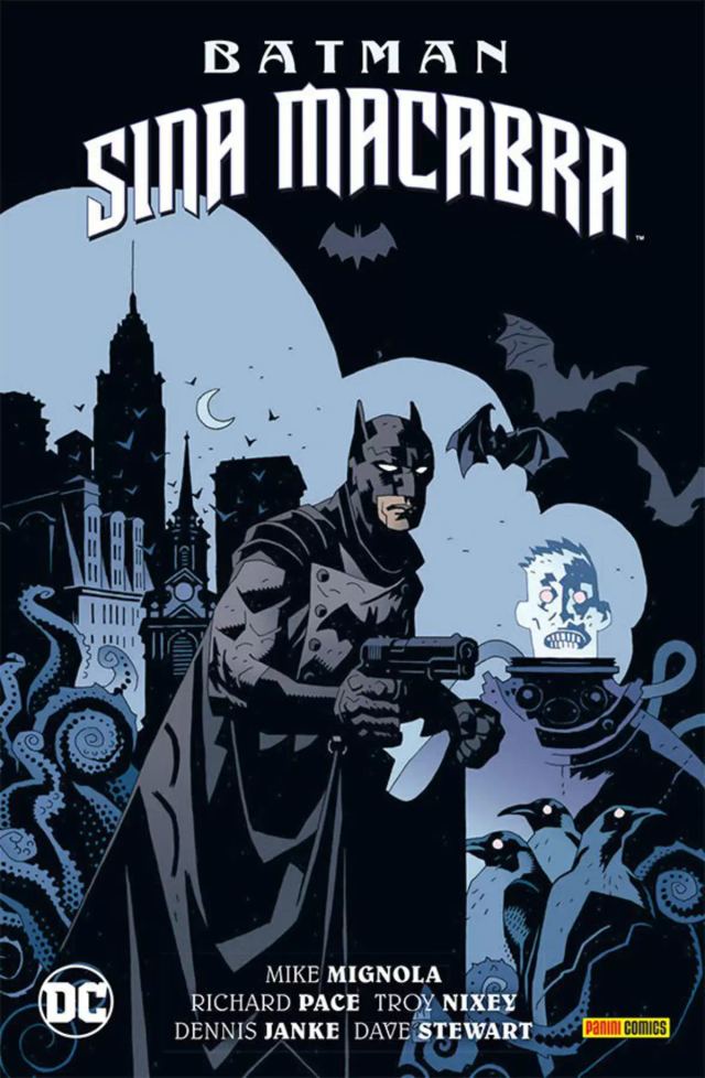 Capa de Batman: Sina Macabra