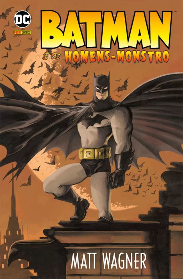 Capa de Batman E Os Homens-Monstro