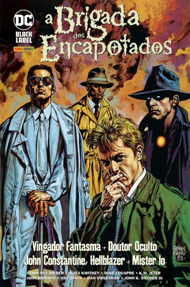 Capa de A Brigada Dos Encapotados