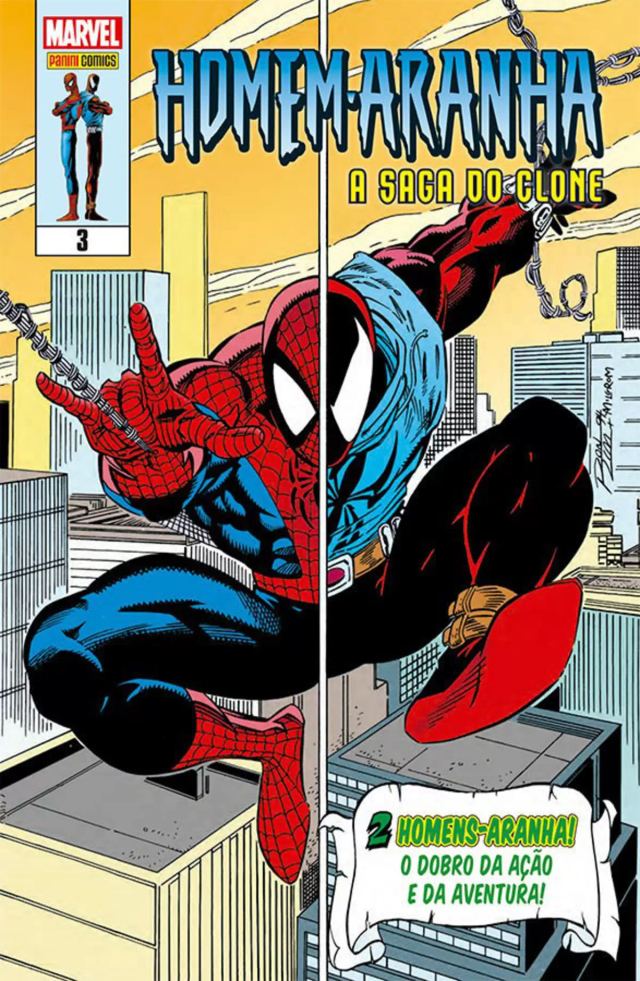 Capa de Homem-Aranha: A Saga Do Clone Vol. 03