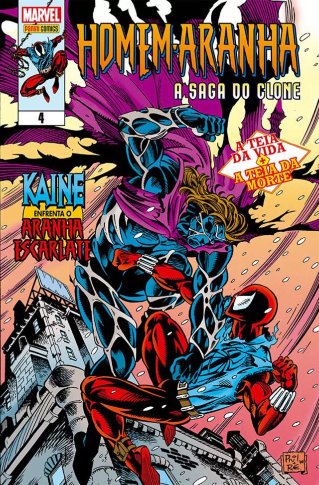 Capa de Homem-Aranha: A Saga Do Clone Vol. 04