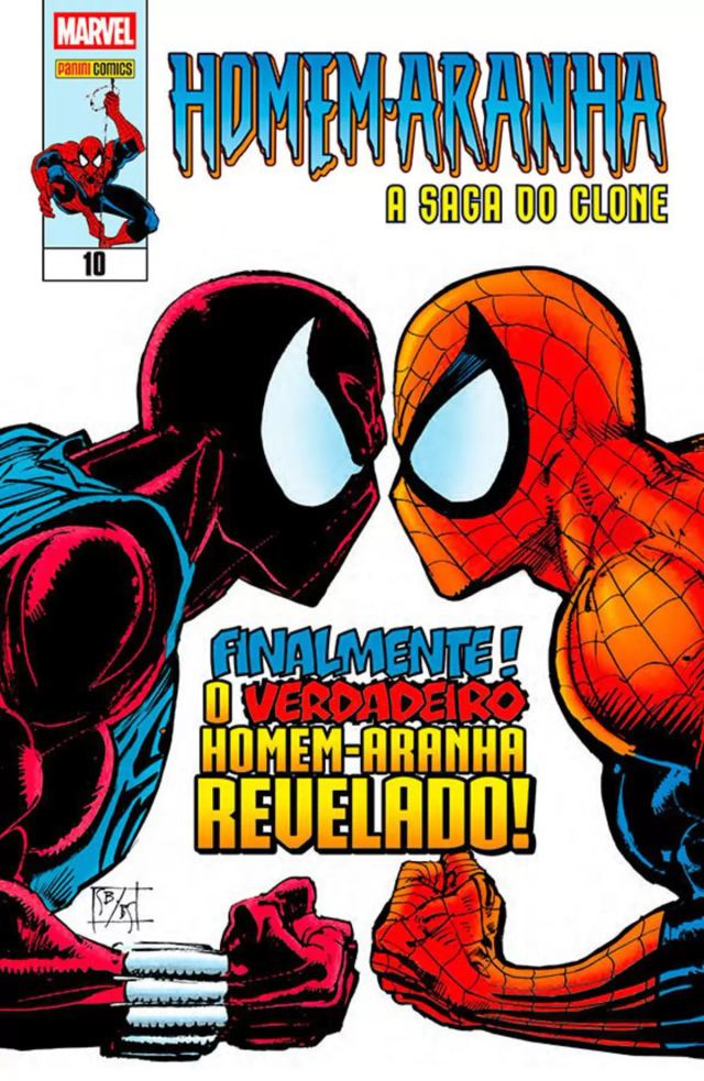 Capa de Homem-Aranha: A Saga Do Clone Vol. 10