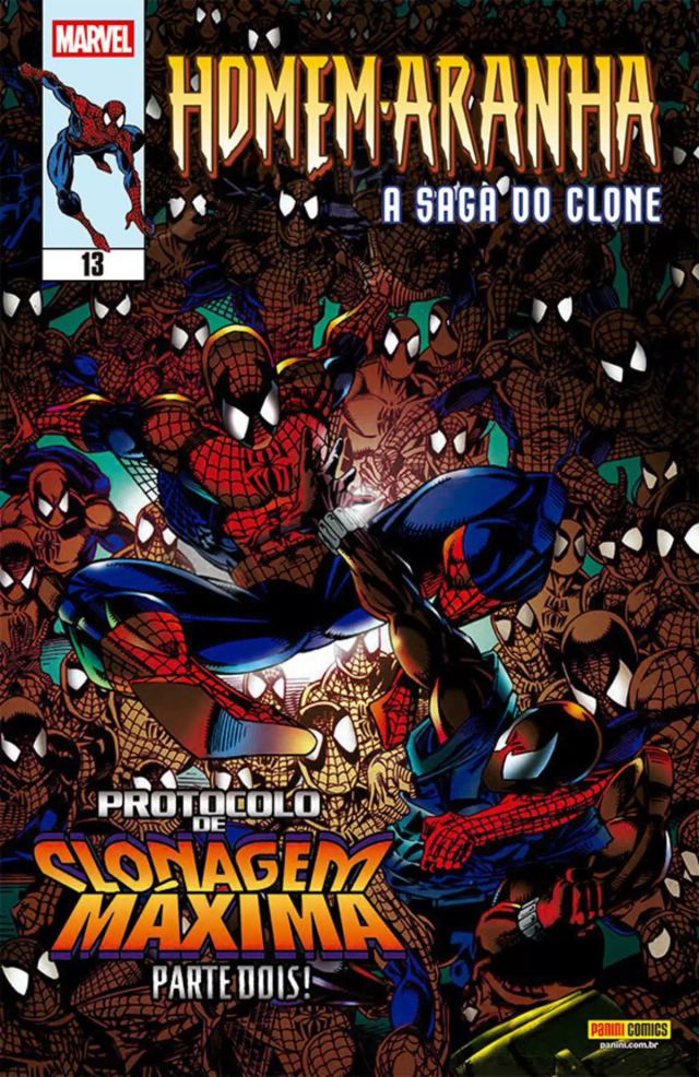 Capa de Homem-Aranha: A Saga Do Clone Vol. 13