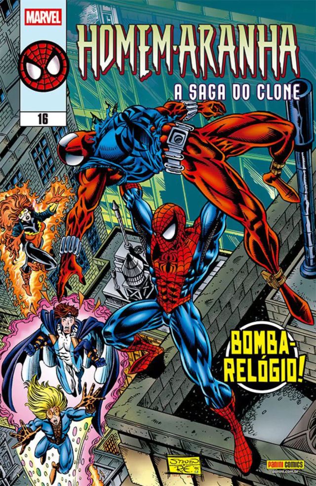 Capa de Homem-Aranha: A Saga Do Clone Vol. 16