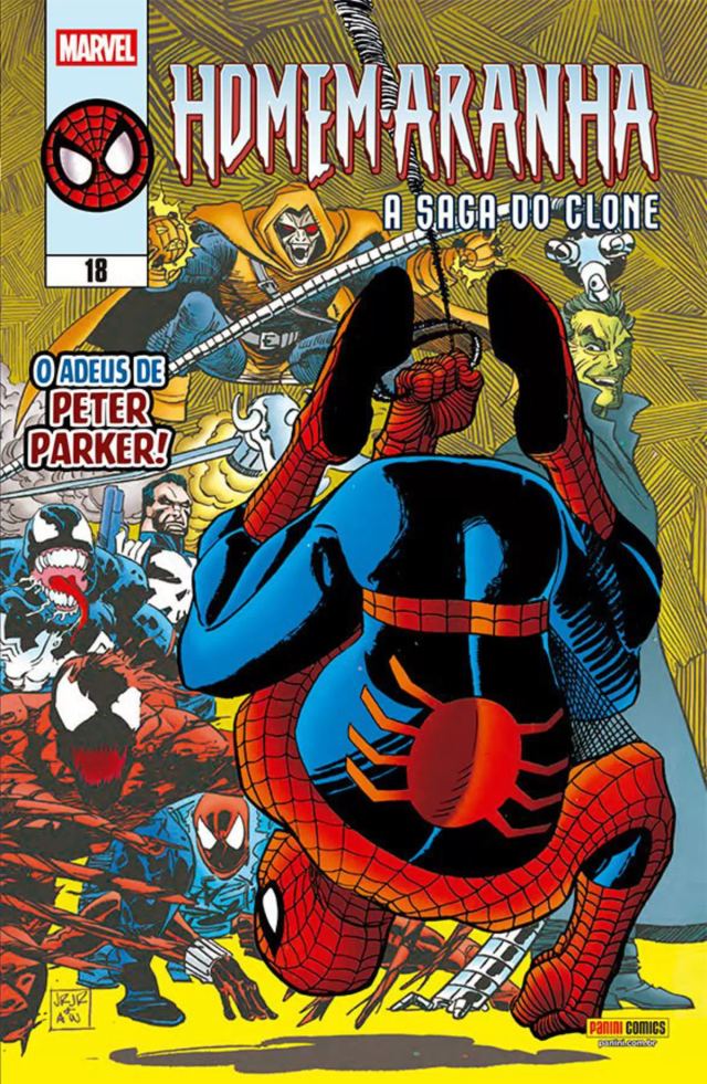 Capa de Homem-Aranha: A Saga Do Clone Vol. 18