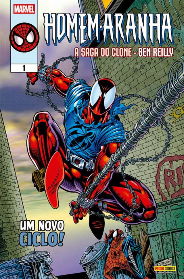Capa de Homem-Aranha: A Saga Do Clone - Ben Reilly Vol. 1