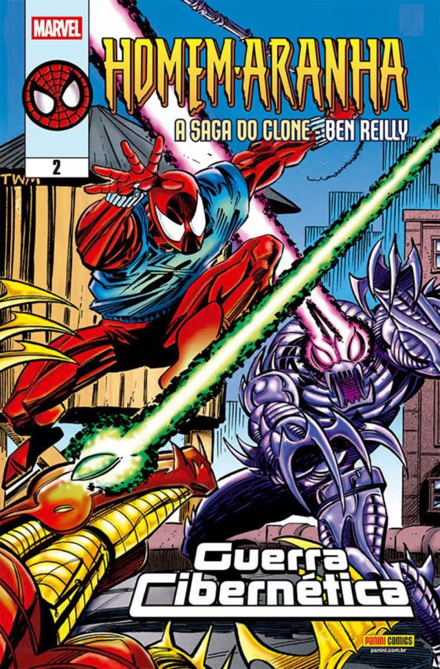 Capa de Homem-Aranha: A Saga Do Clone - Ben Reilly Vol. 2