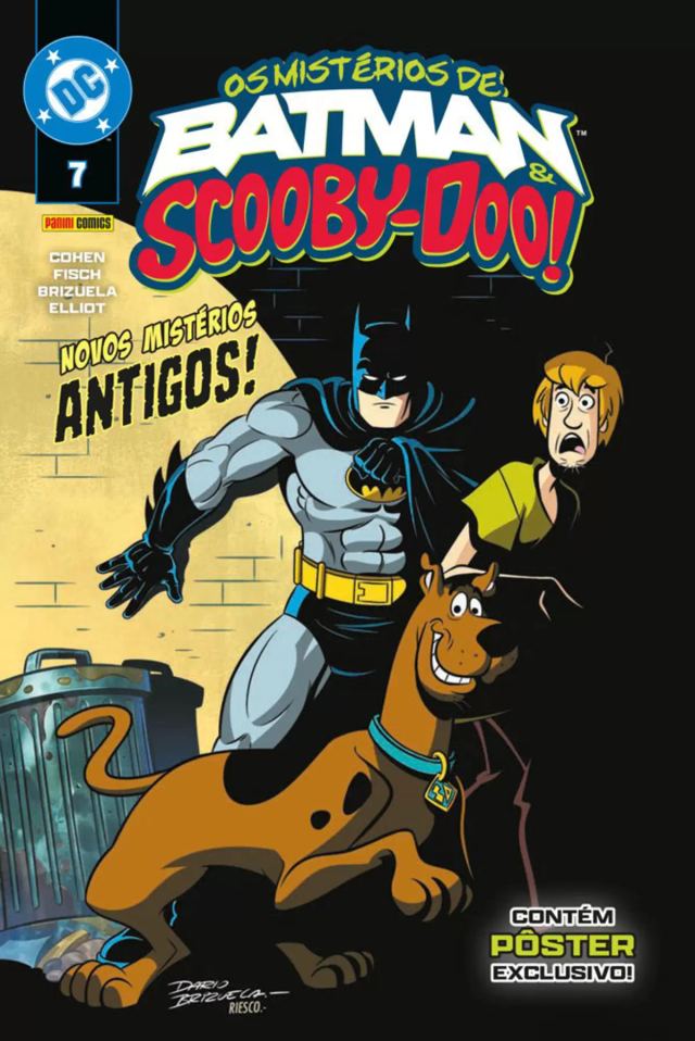 Capa de Os Mistérios De Batman E Scooby-Doo 07