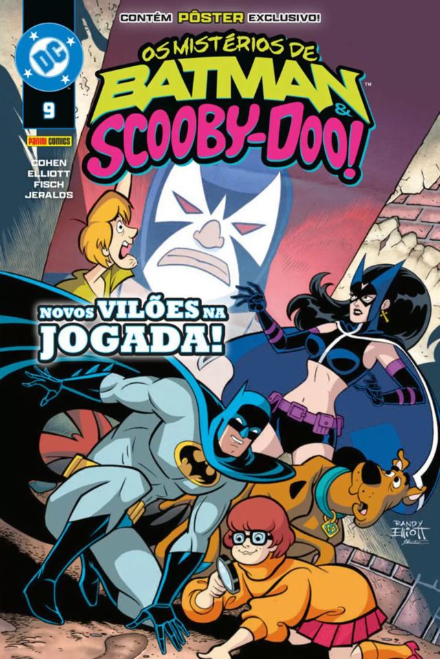 Capa de Os Mistérios De Batman E Scooby-Doo 09