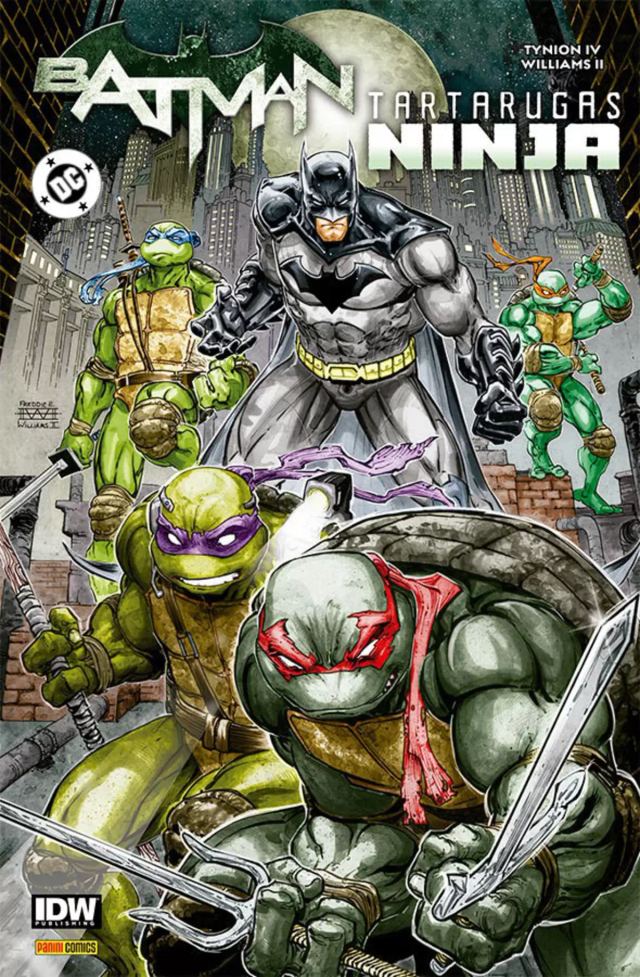 Capa de Batman E Tartarugas Ninja 01