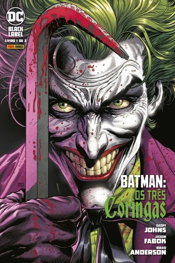 Capa de Batman: Os Três Coringas Vol. 1