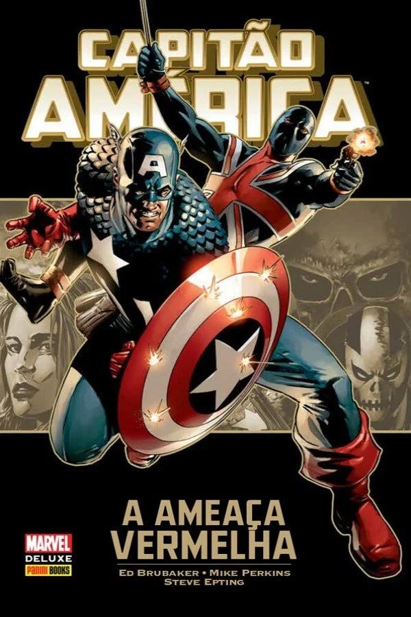 Capa de Capitão America: A Ameaça Vermelha