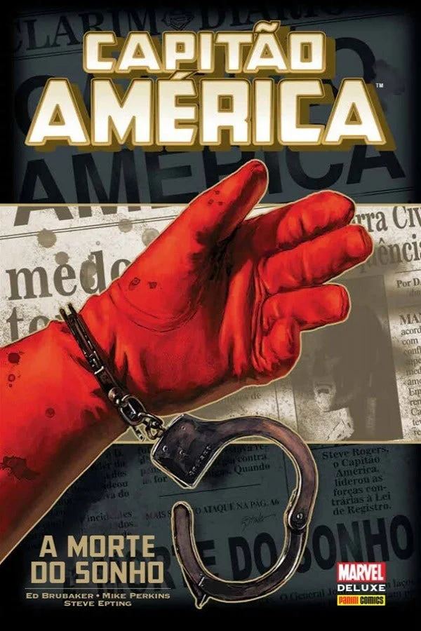 Capa de Capitao América: A Morte Do Sonho
