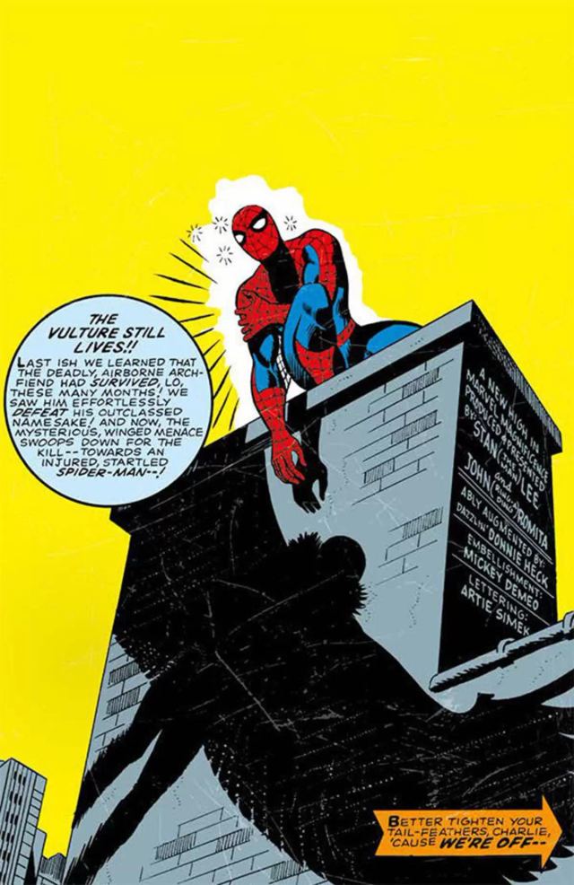 Capa de Coleção Clássica Marvel: Nova Fase Vol. 28 - Homem-Aranha 15 - A Presa Do Abutre!