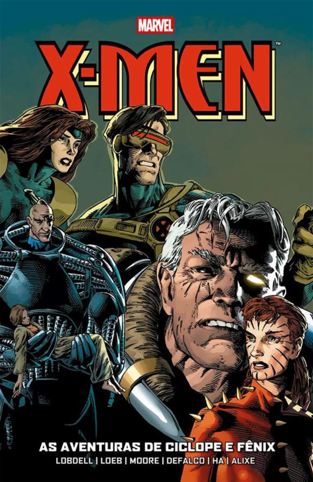 Capa de X-Men: As Aventuras De Ciclope E Fênix