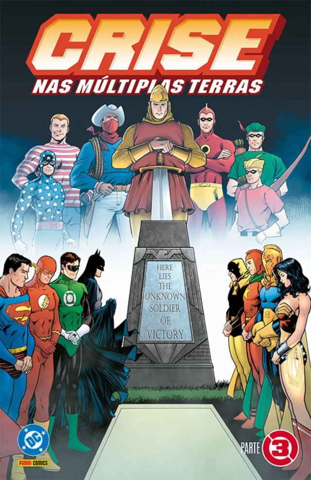 Capa de Crise Nas Infinitas Terras Vol. 03 - Crise Nas Múltiplas Terras Parte 03