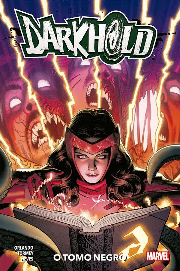 Capa de Darkhold - O Tomo Negro