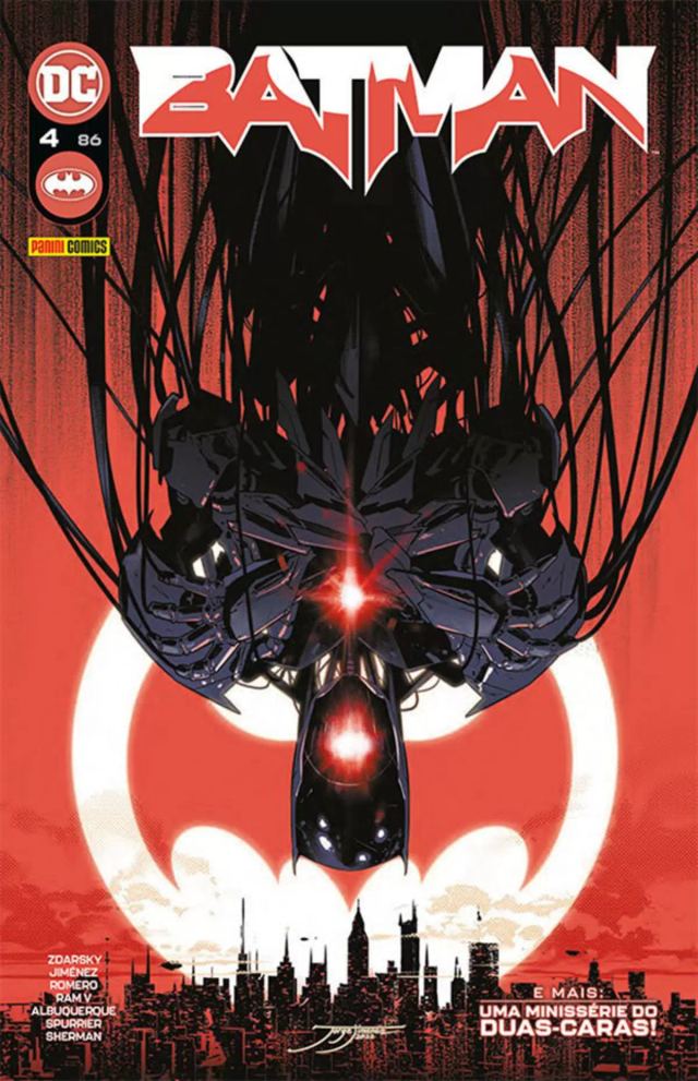 Capa de Batman 04/86