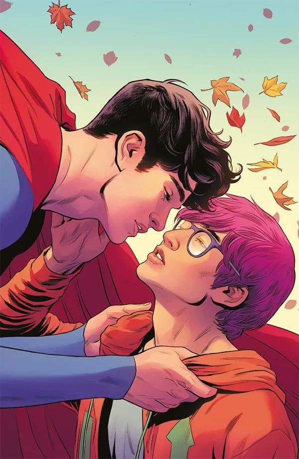 Capa de Superman Vol. 8 / 66 - Capa Variante Beijo
