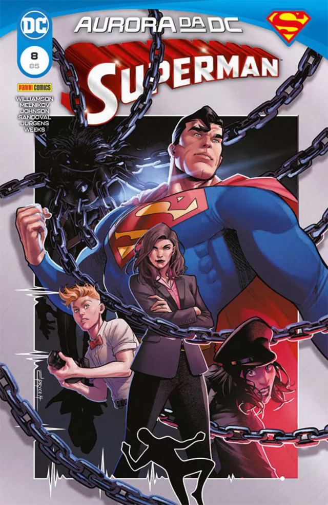 Capa de Superman 08/85