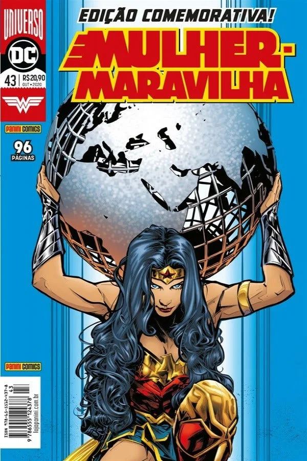 Capa de Mulher-Maravilha (2017) Vol. 43
