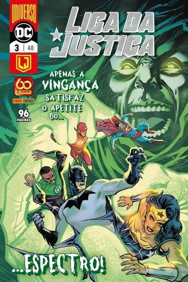 Capa de Liga Da Justiça (2017) Vol. 3 / 48